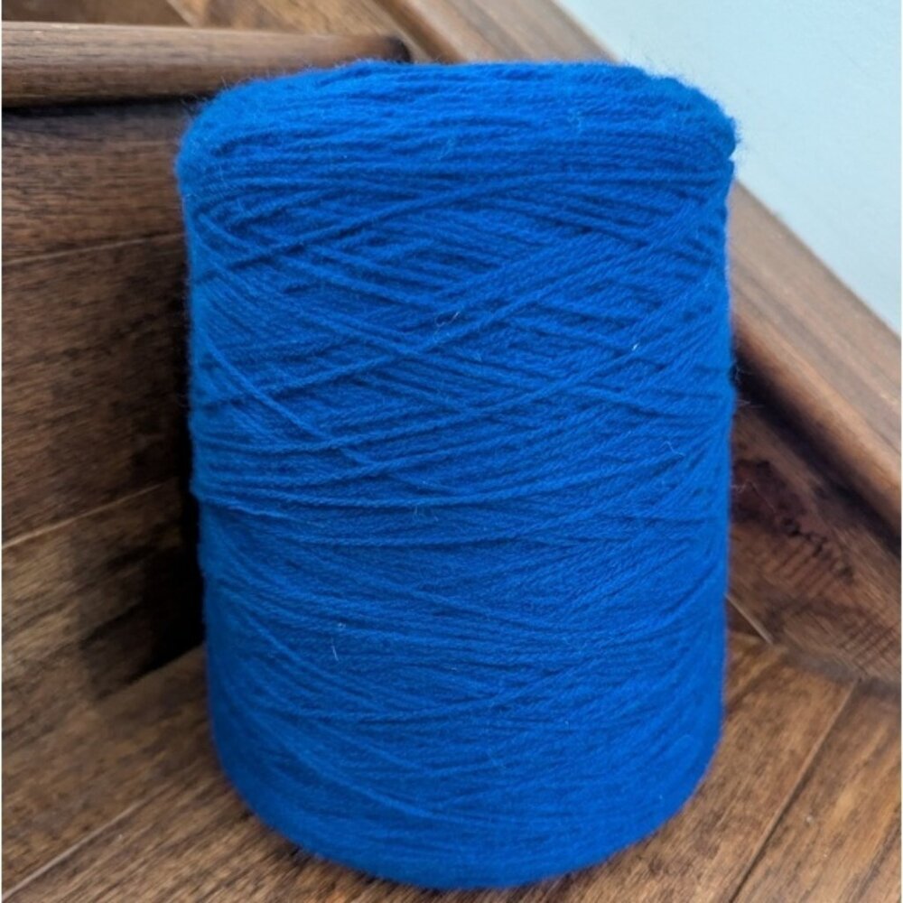 Bramwell Roselan Double Knit Yarn on a cone Royal 505g